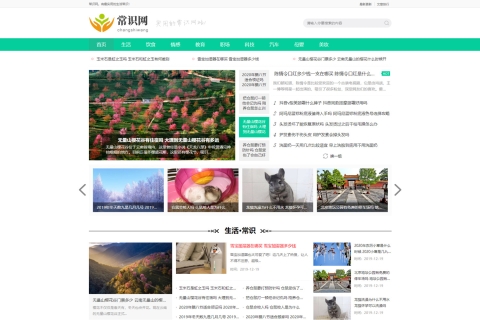 易优cms自媒体新闻资讯类网站模板/带手机端