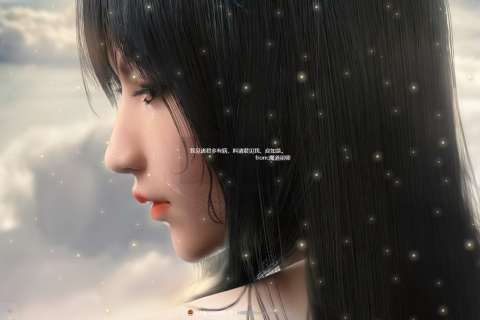 唯美清新随机语录404页面单页HTML源码